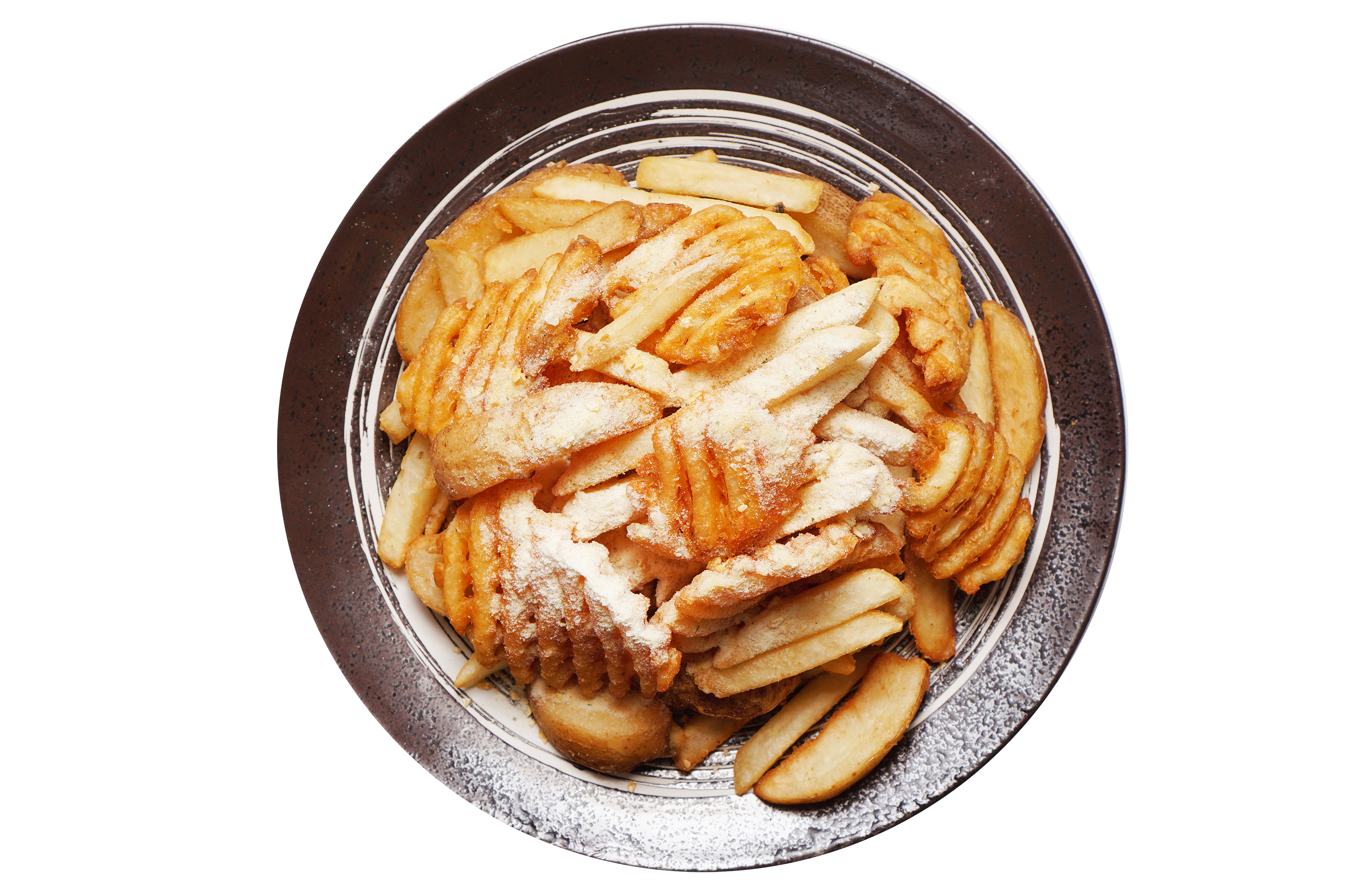 MIXED FRENCH FRIES (CONSOMME FLAVOUR) 爆粟什錦炸薯