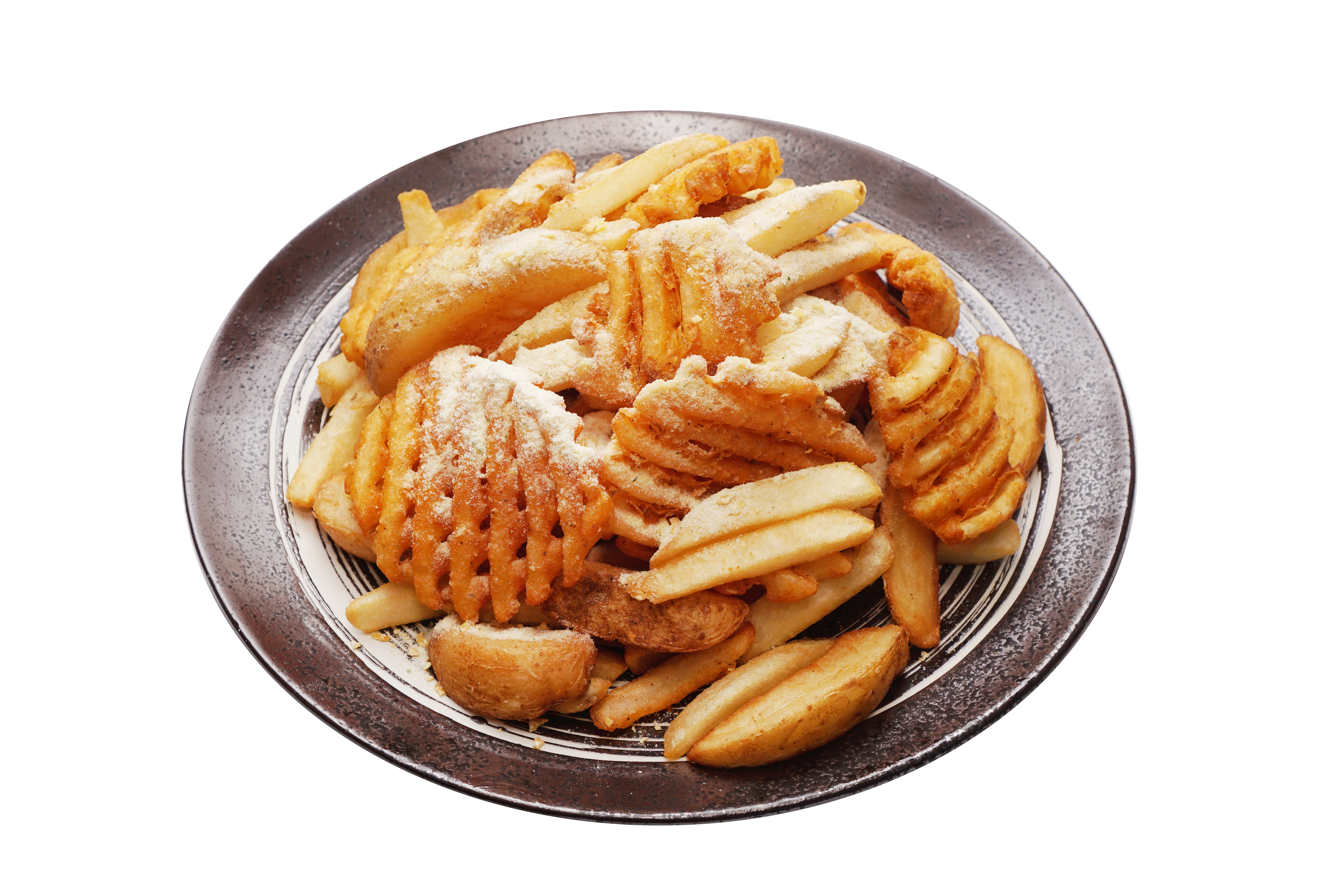 MIXED FRENCH FRIES (CONSOMME FLAVOUR) 爆粟什錦炸薯